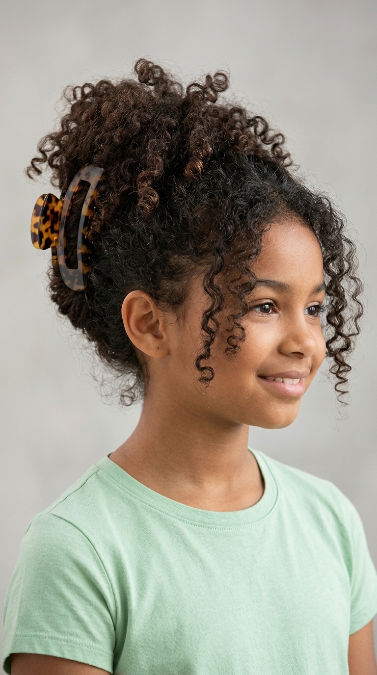 The Oversized Claw Clip Updo