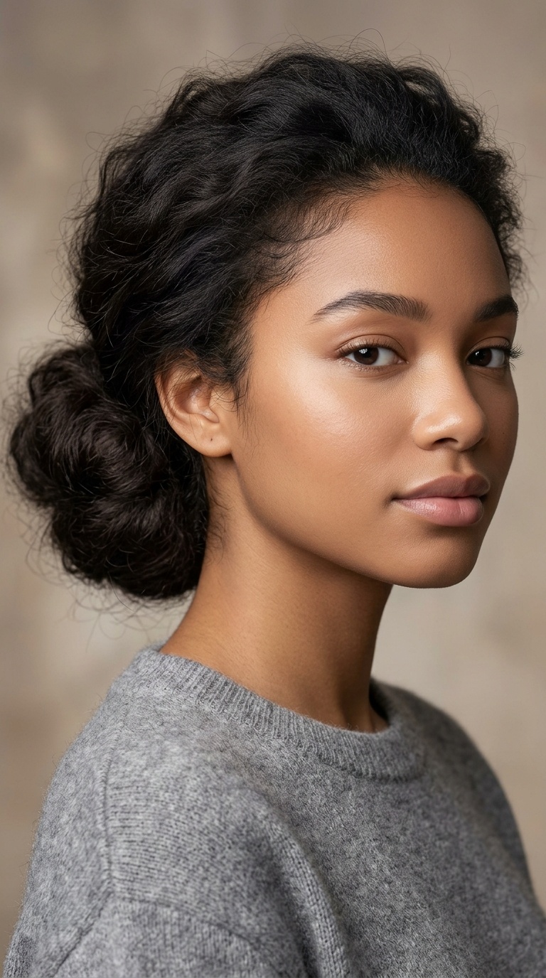 The Oversized Low Bun