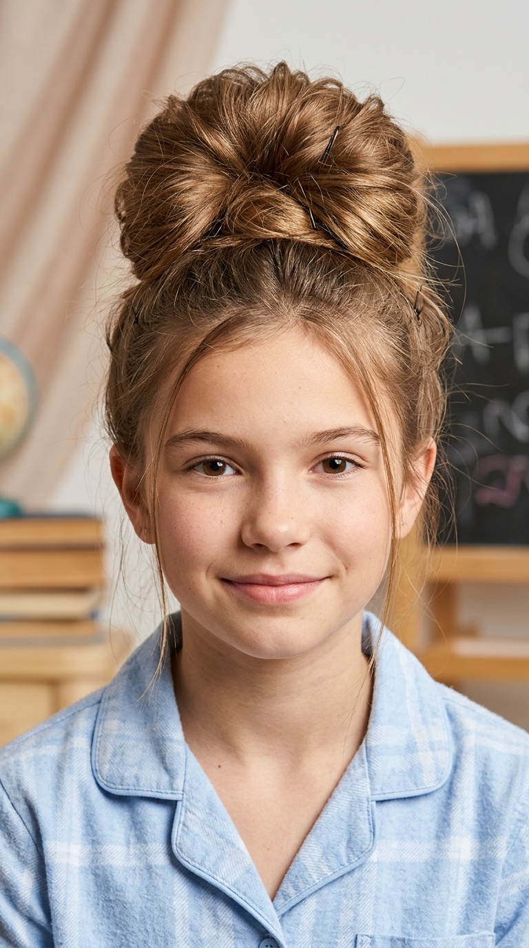 The Oversized Messy Bun