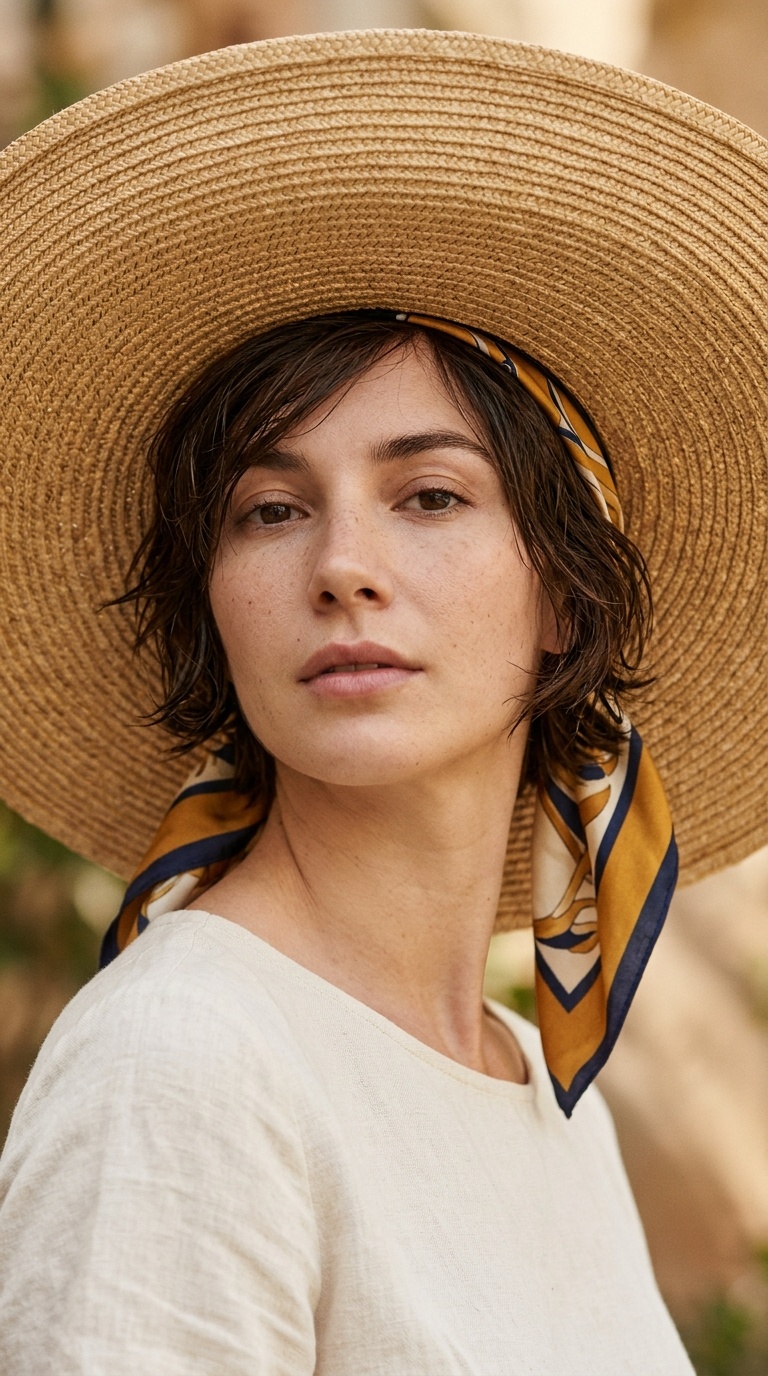 The Oversized Sun Hat