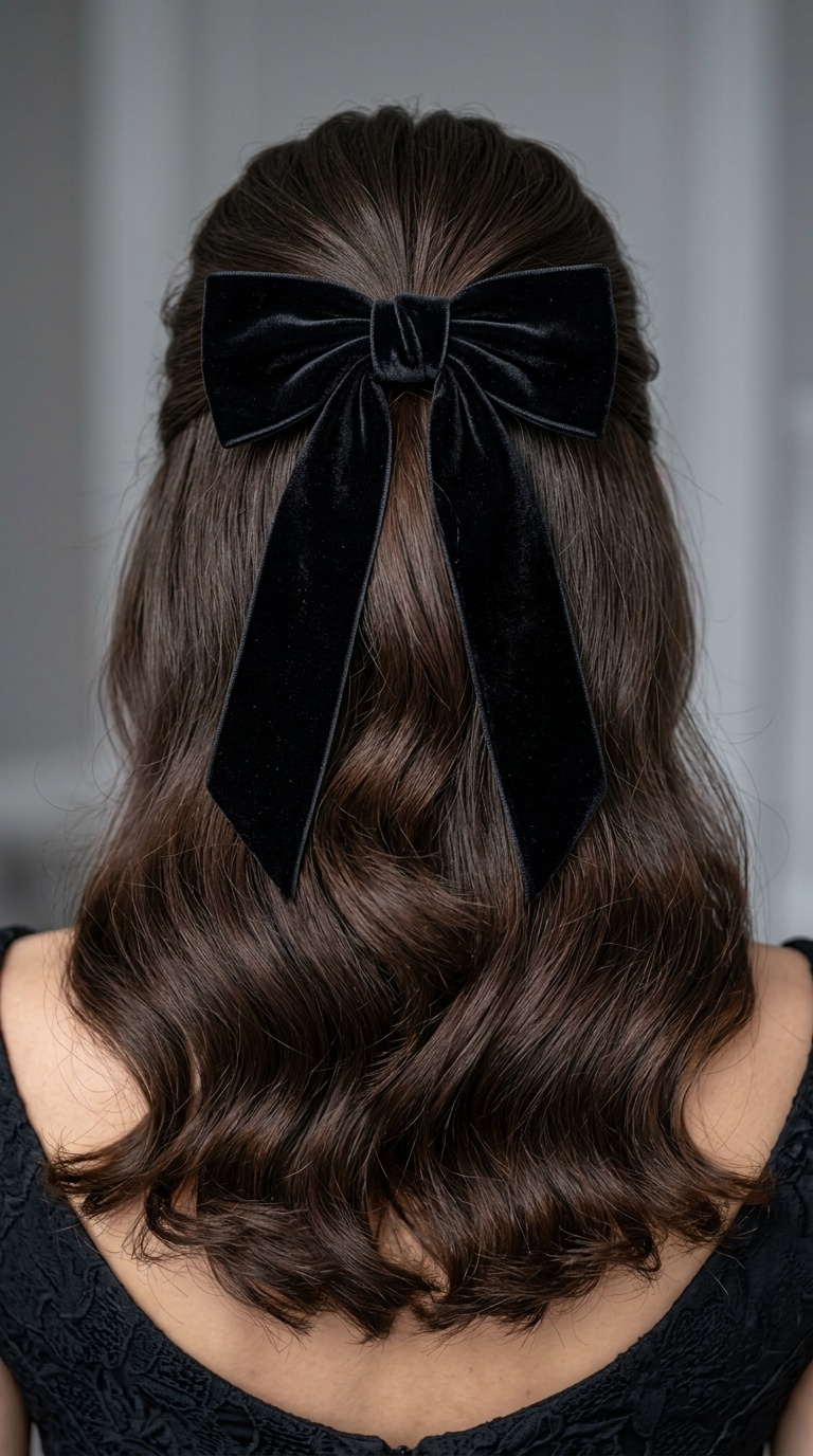 The Oversized Velvet Bow