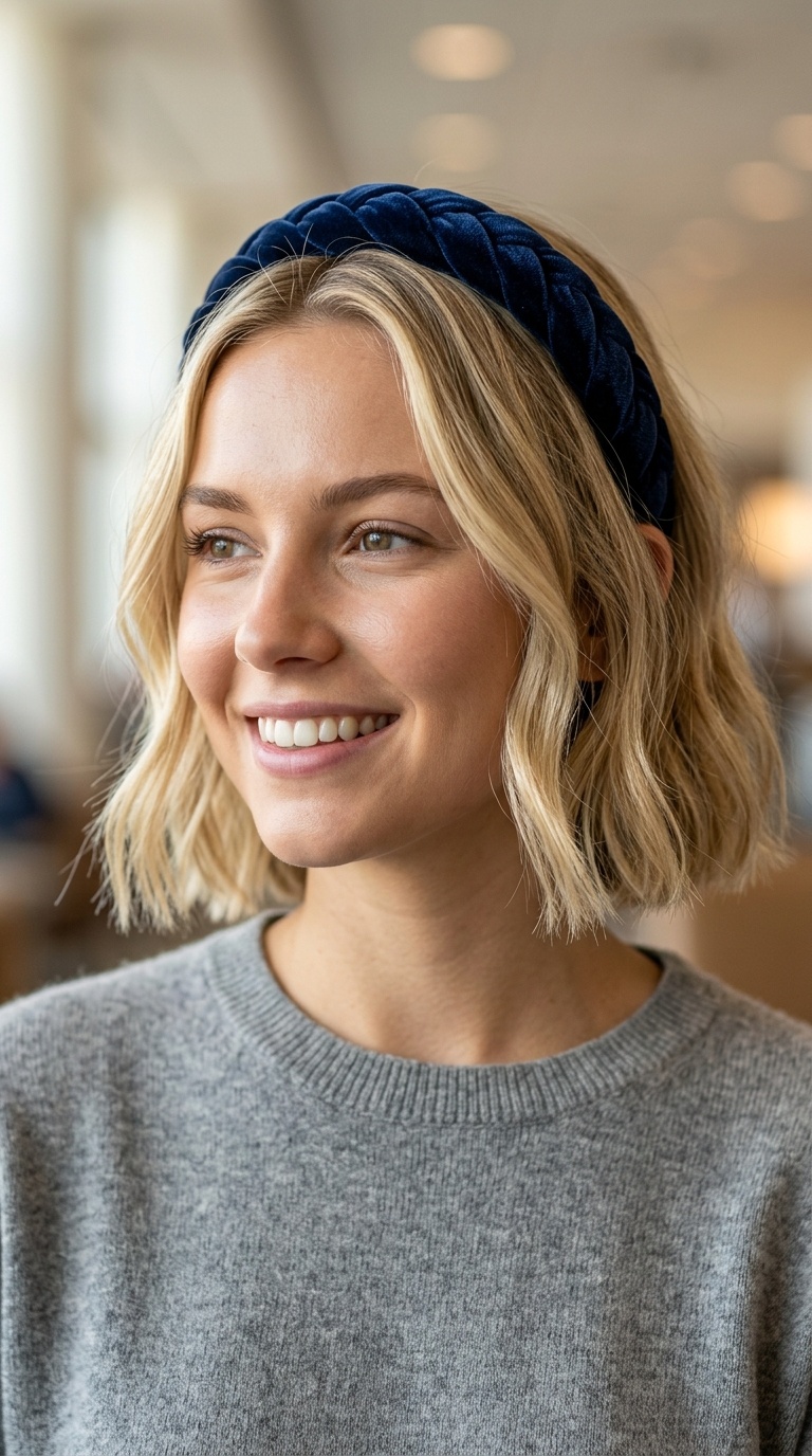 The Padded Headband Look