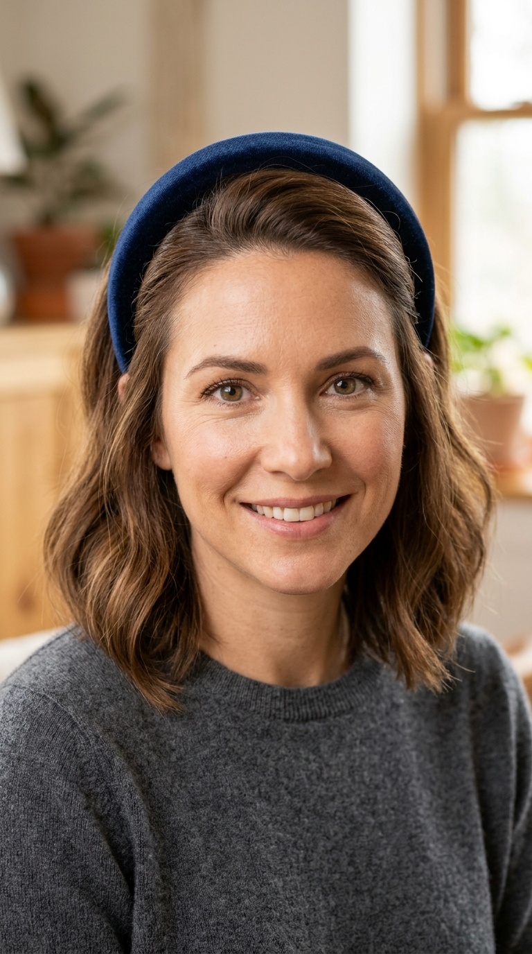 The Padded Headband Look