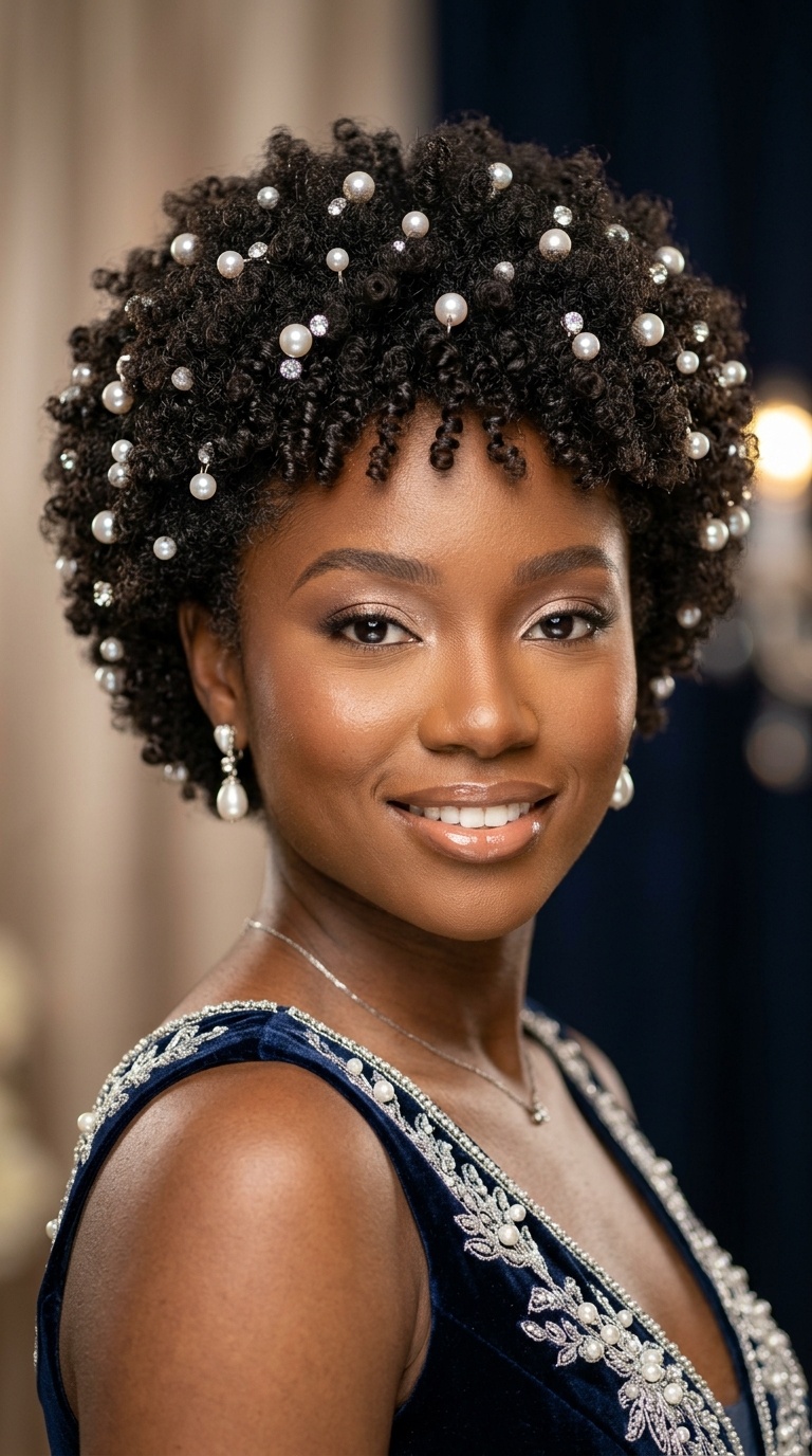 The Pearl-Accented Fro
