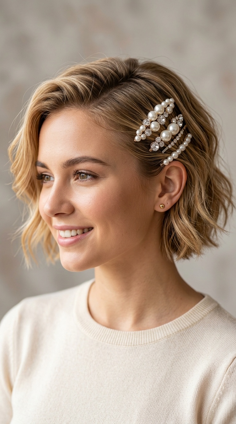 The Pearl Embellished Side