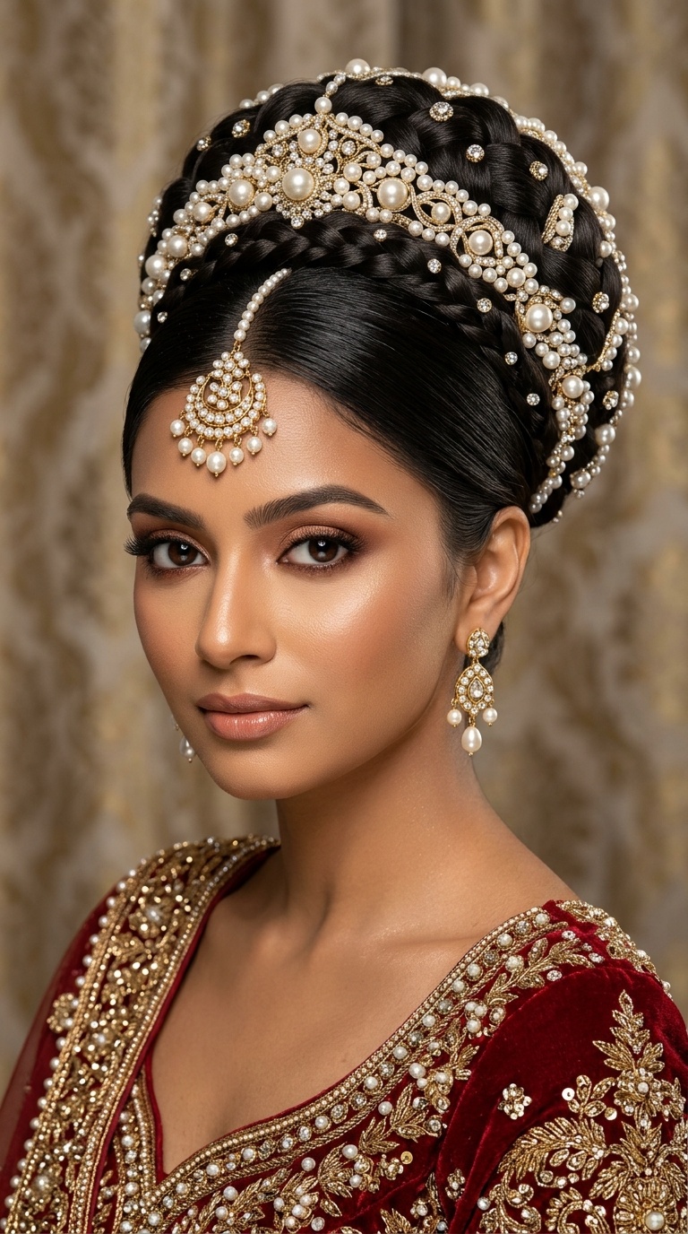The Pearl-Encrusted Royal Bun