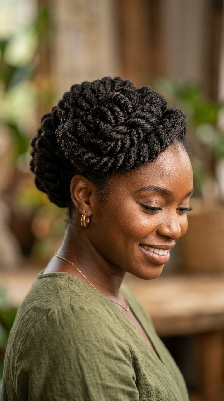 The Pinecone Sculpted Bun