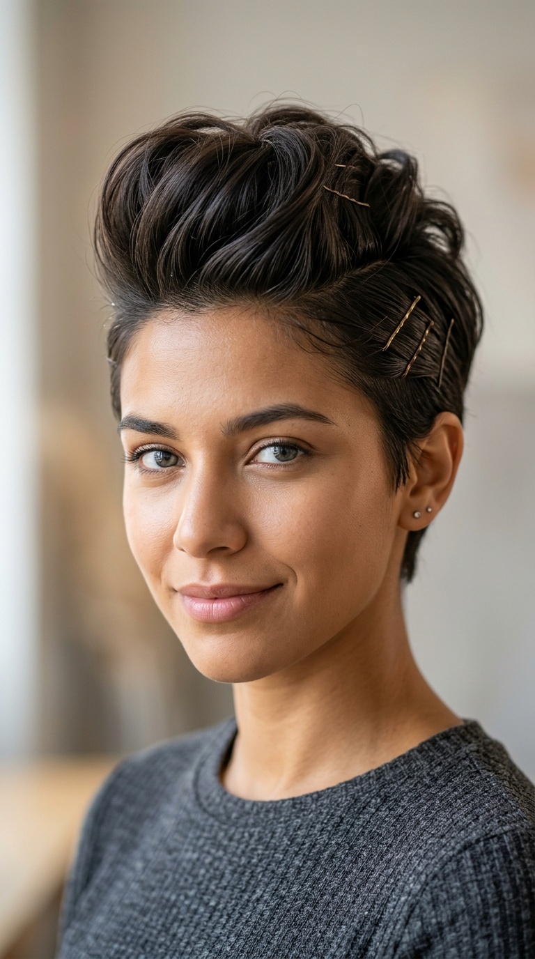 The Pinned Pompadour