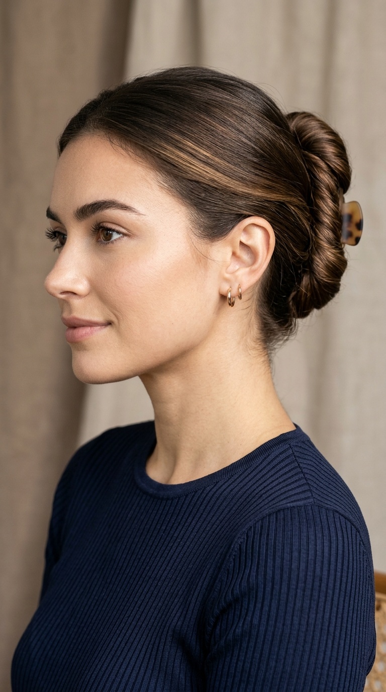 The Polished Chignon Twist