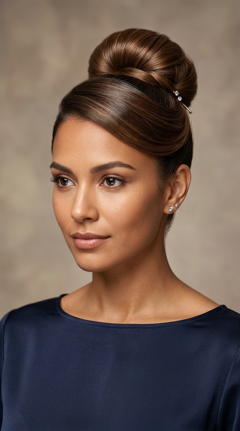 The Polished Donut Updo