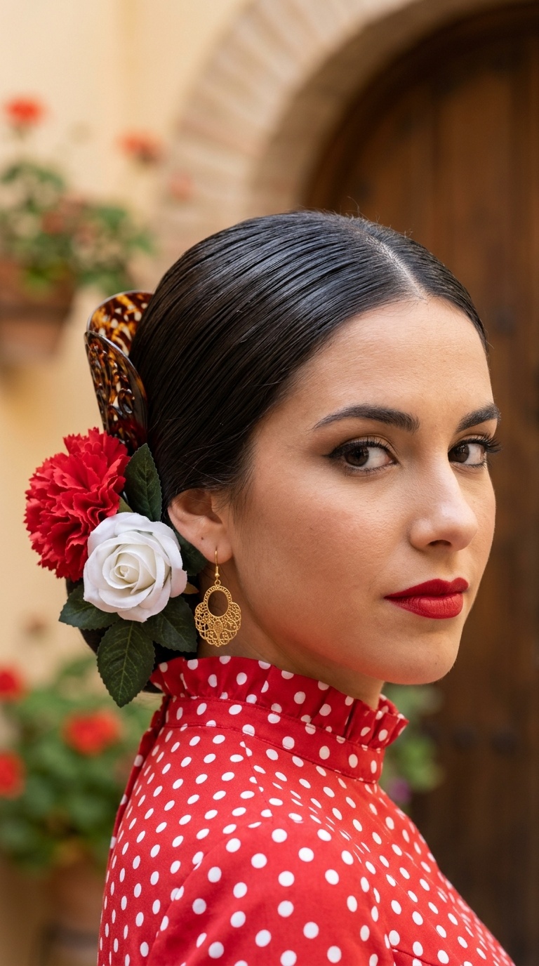 The Polished Flamenco Bun