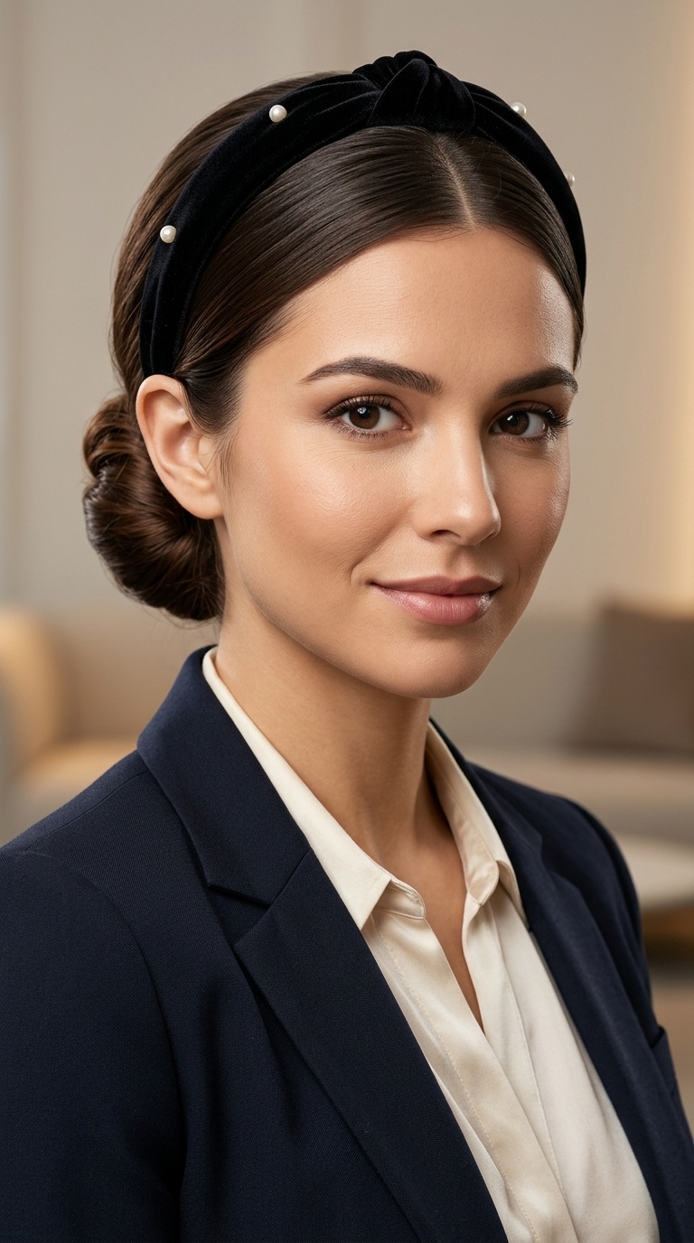 The Polished Headband Look