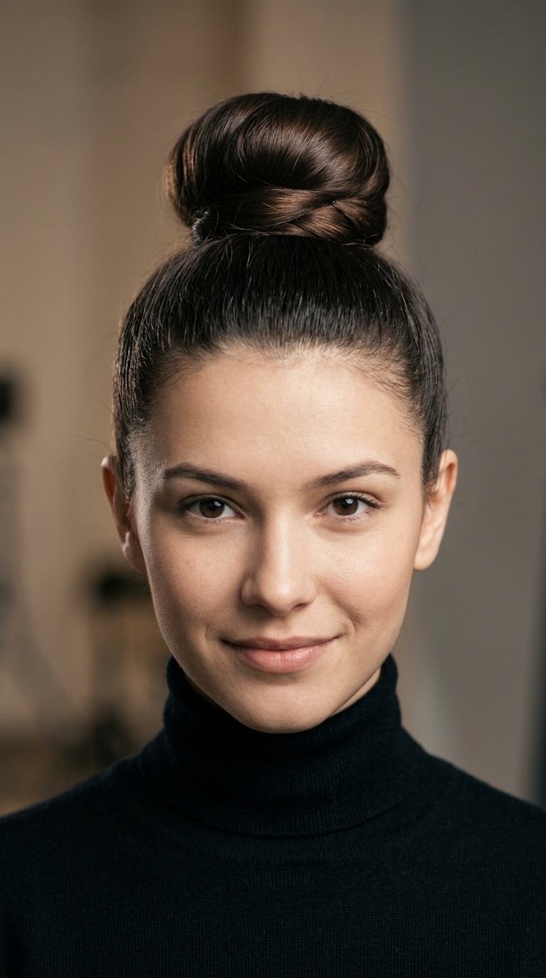 The Polished High Ballerina Bun