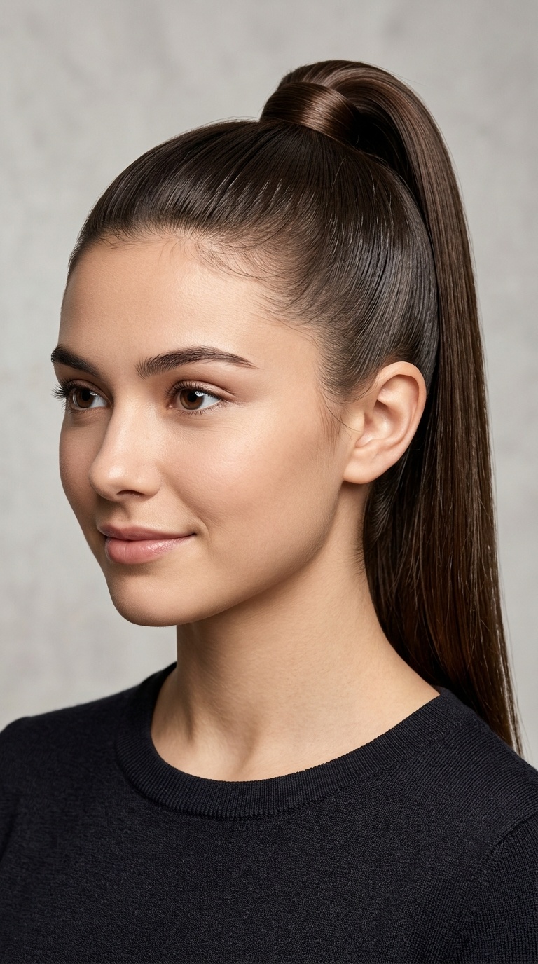 The Polished High Ponytail