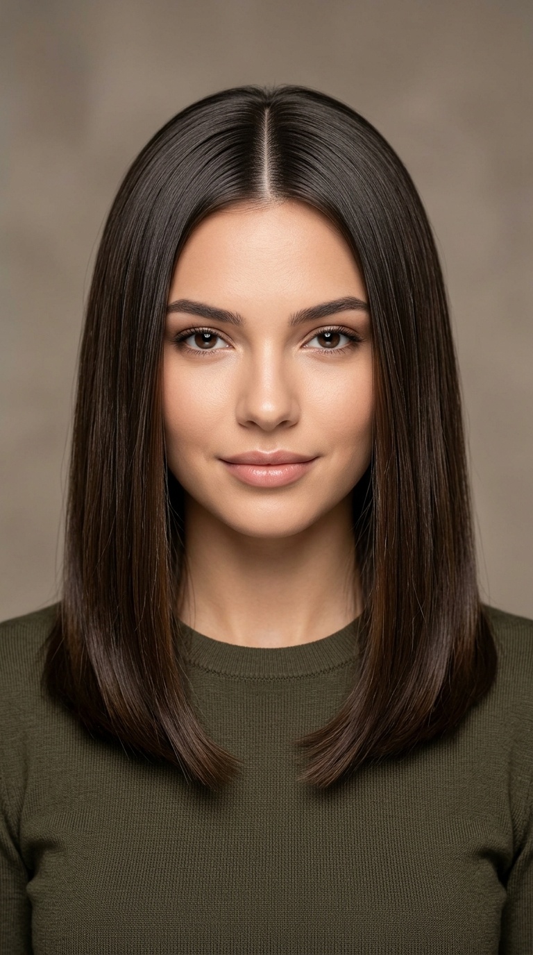 The Polished Middle Part