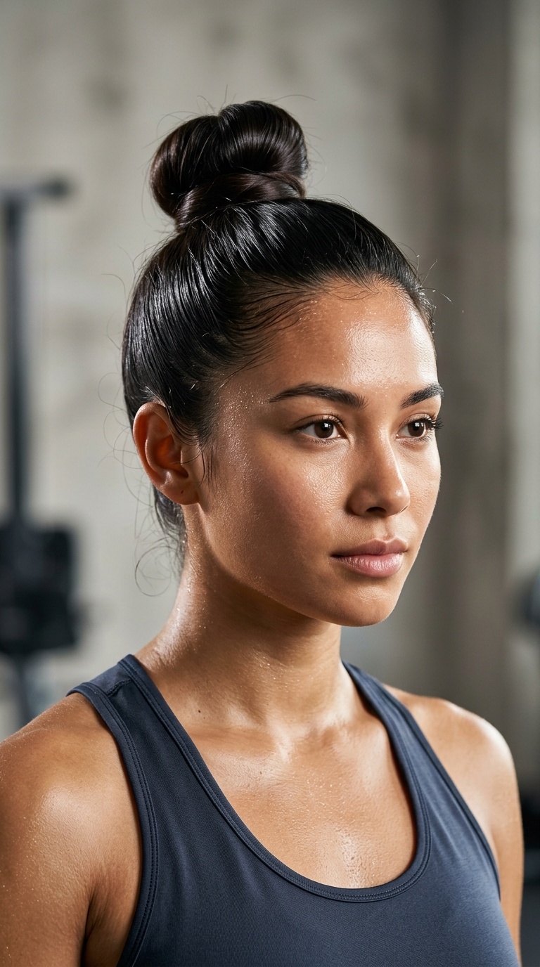 The Polished Top Knot