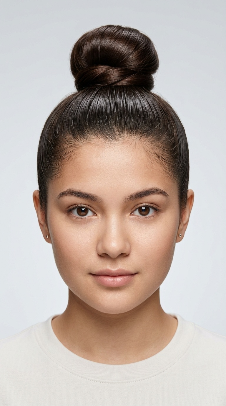 The Polished Top Knot