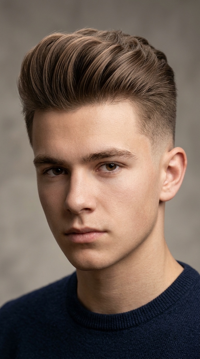 The Pompadour Fade