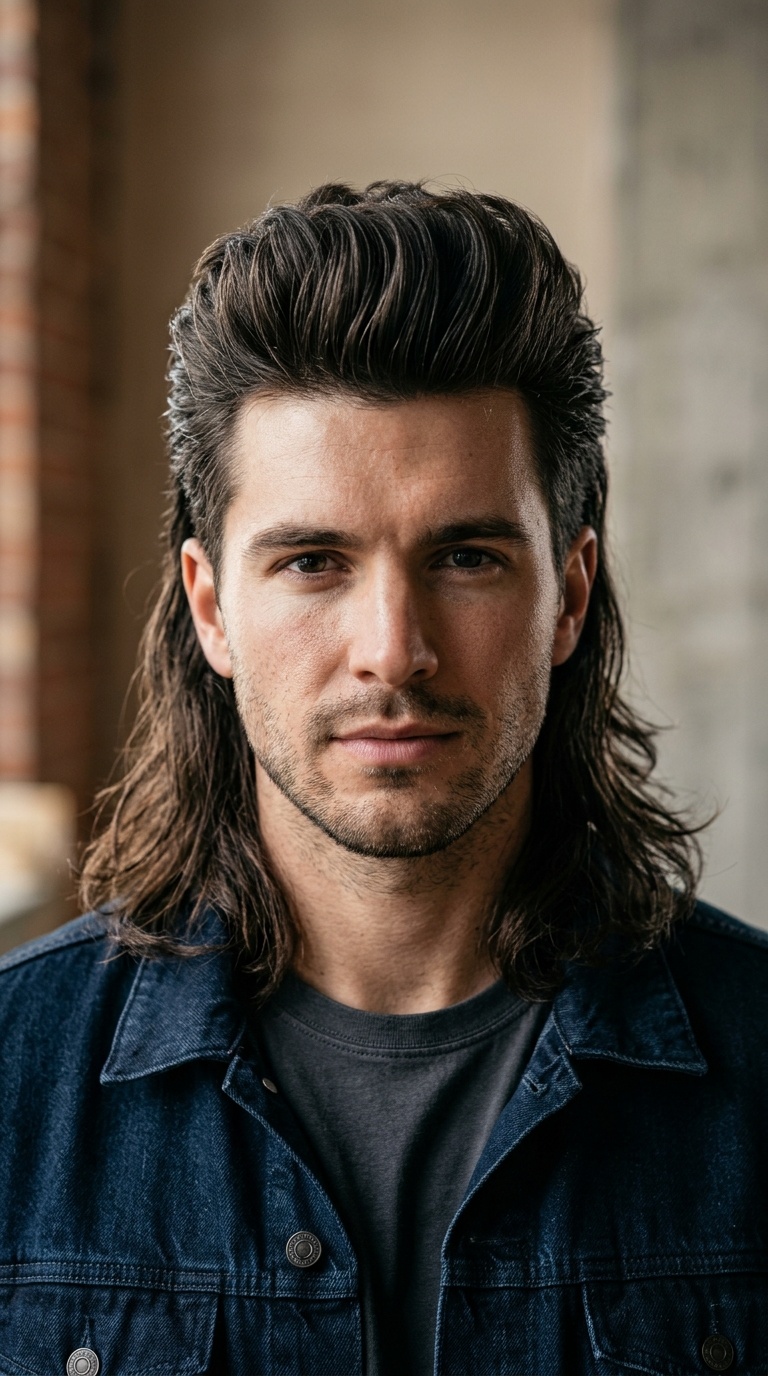 The Pompadour Mullet