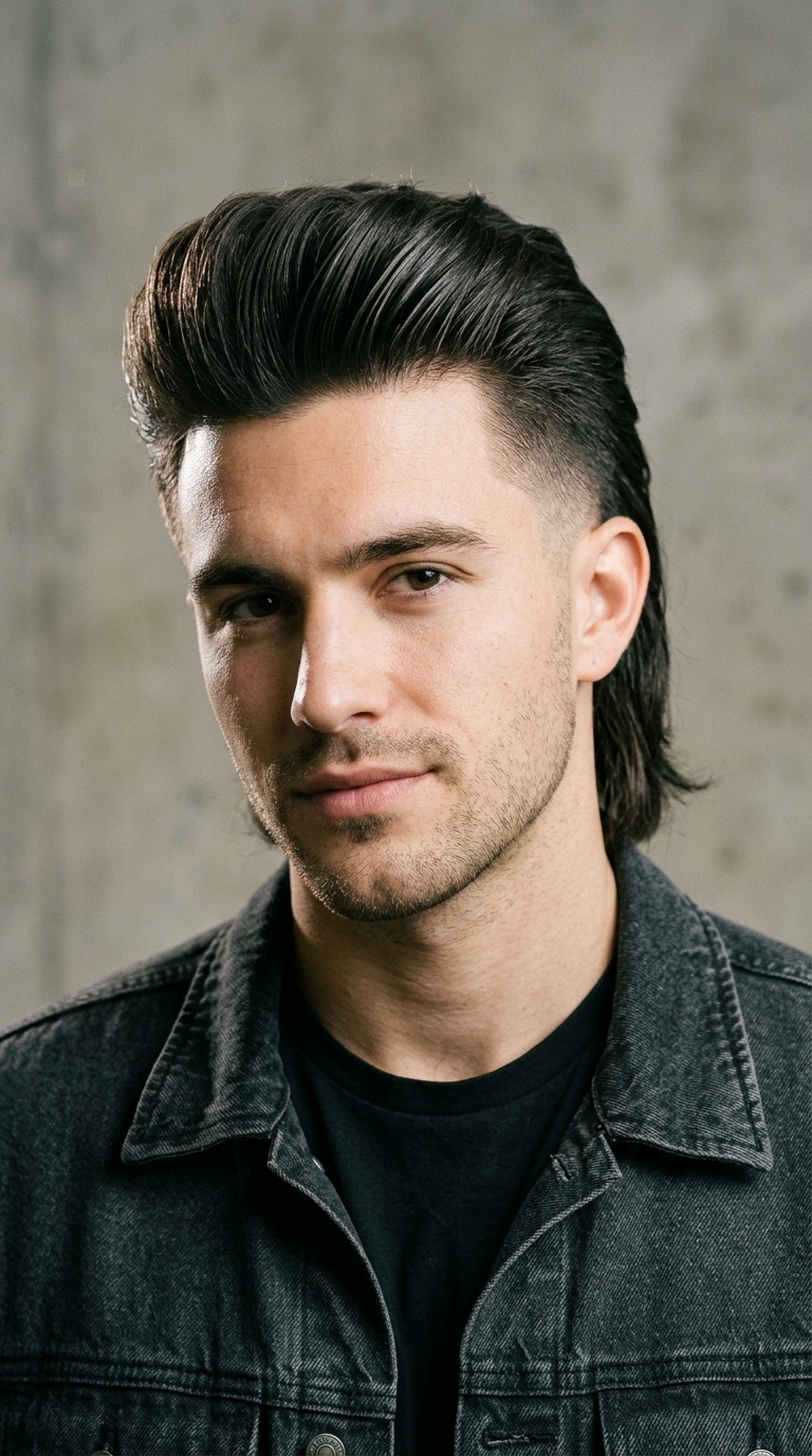 The Pompadour Mullet Hybrid
