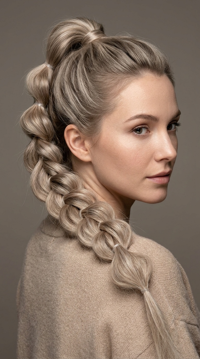 The Pull-Through Voluminous Braid