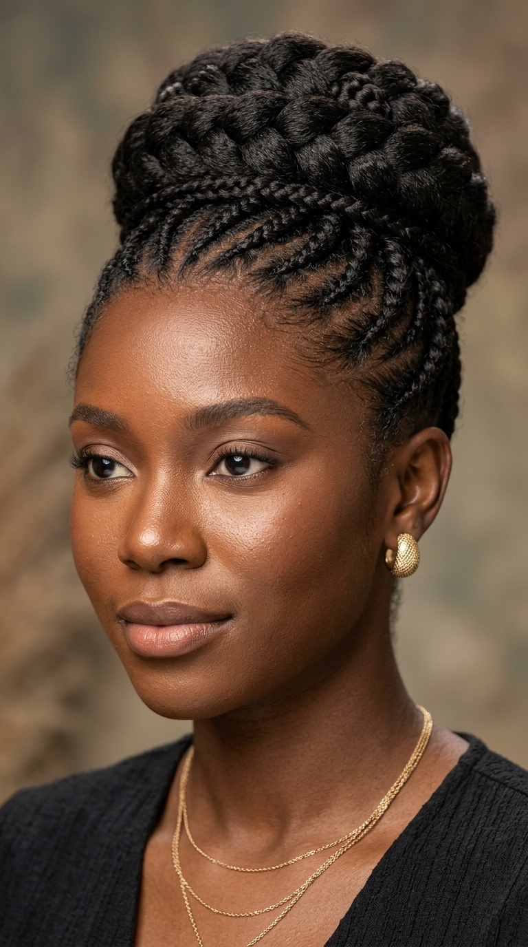 The Regal Braided Crown
