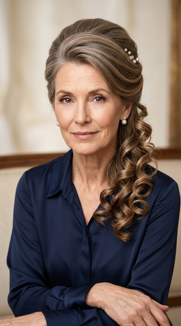 The Regal French Twist with Spiral Ends