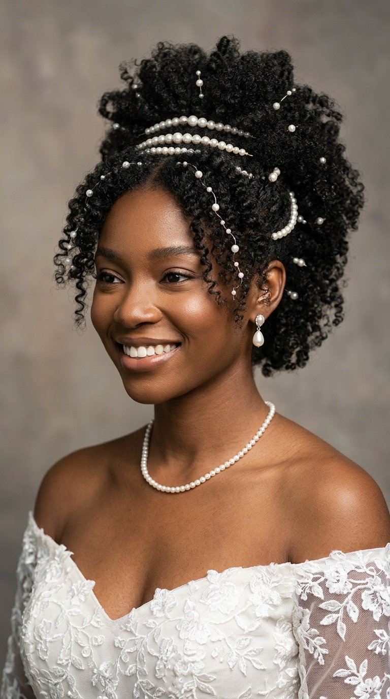 The Regal Frohawk with Pearl Accents