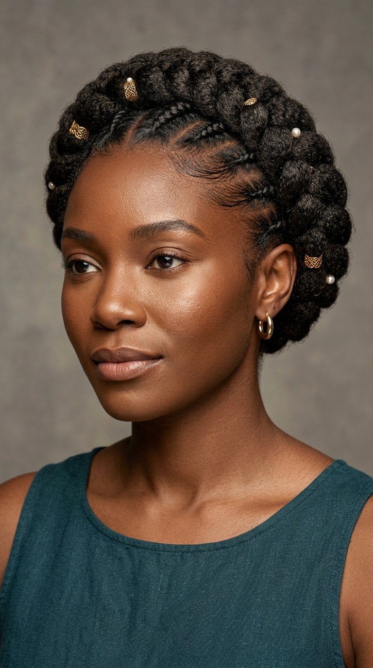 The Regal Halo Braid