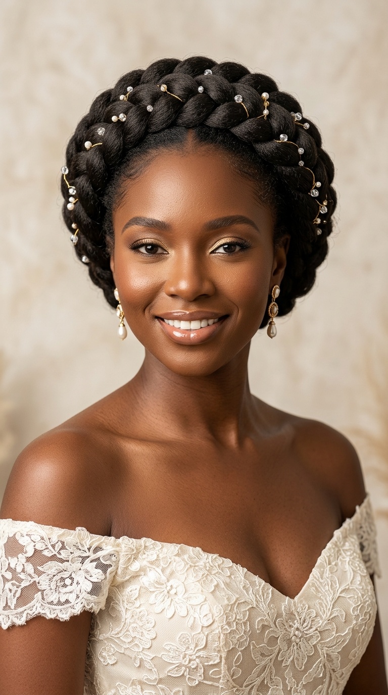 The Regal Halo Braid