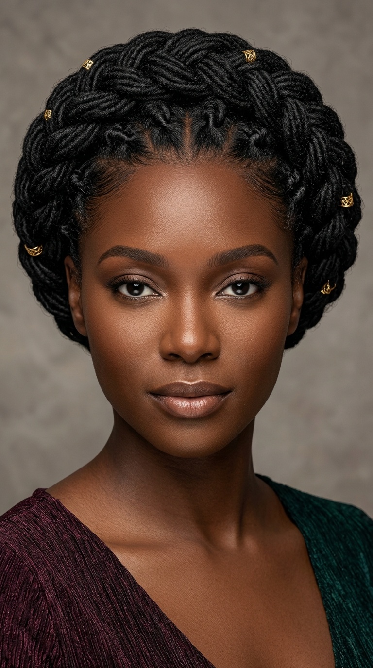 The Regal Halo Braid