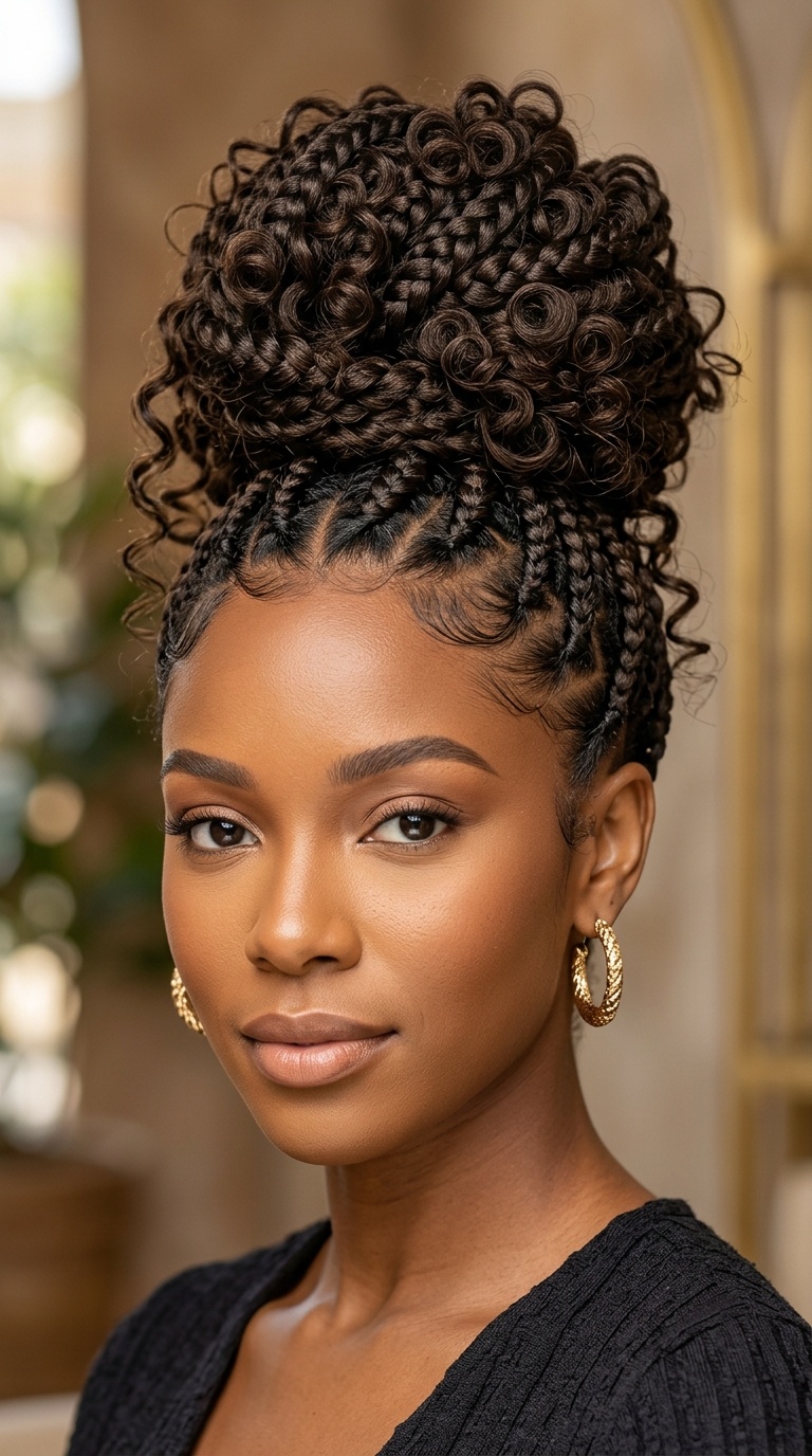 The Regal High Bun