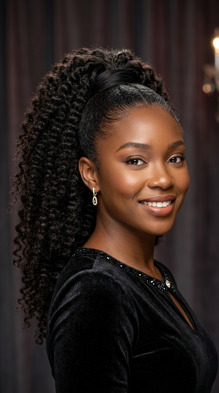 The Regal High Ponytail