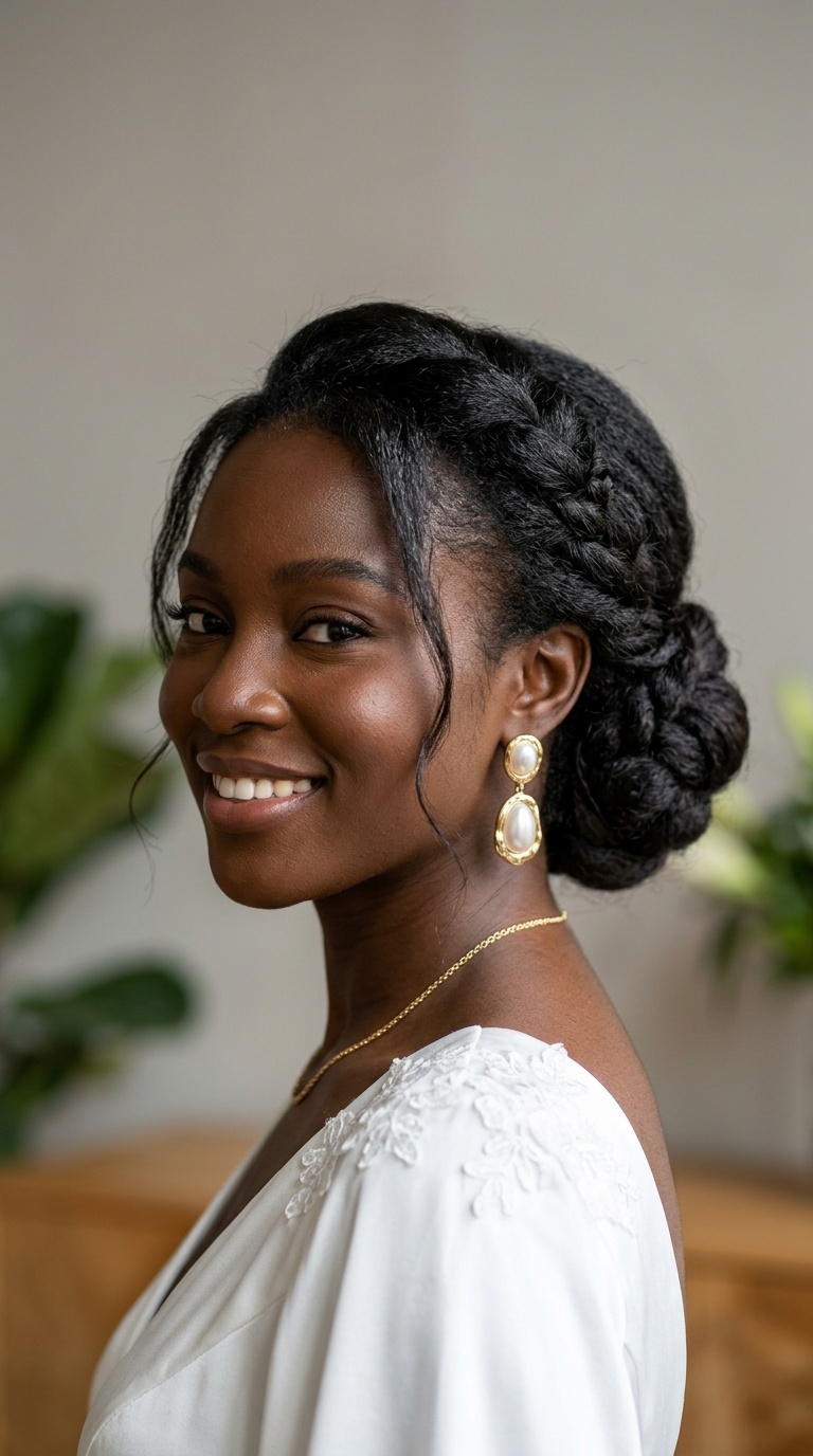 The Regal Low Chignon