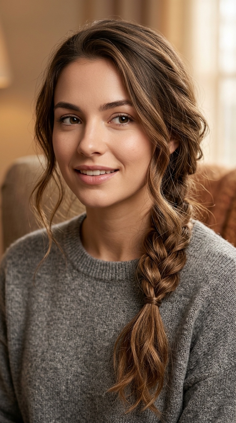 The Relaxed Side Braid