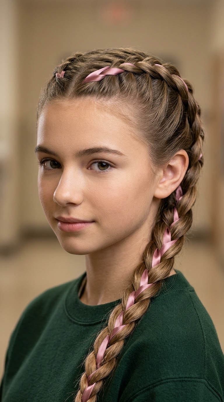 The Ribbon-Woven Dutch Braid