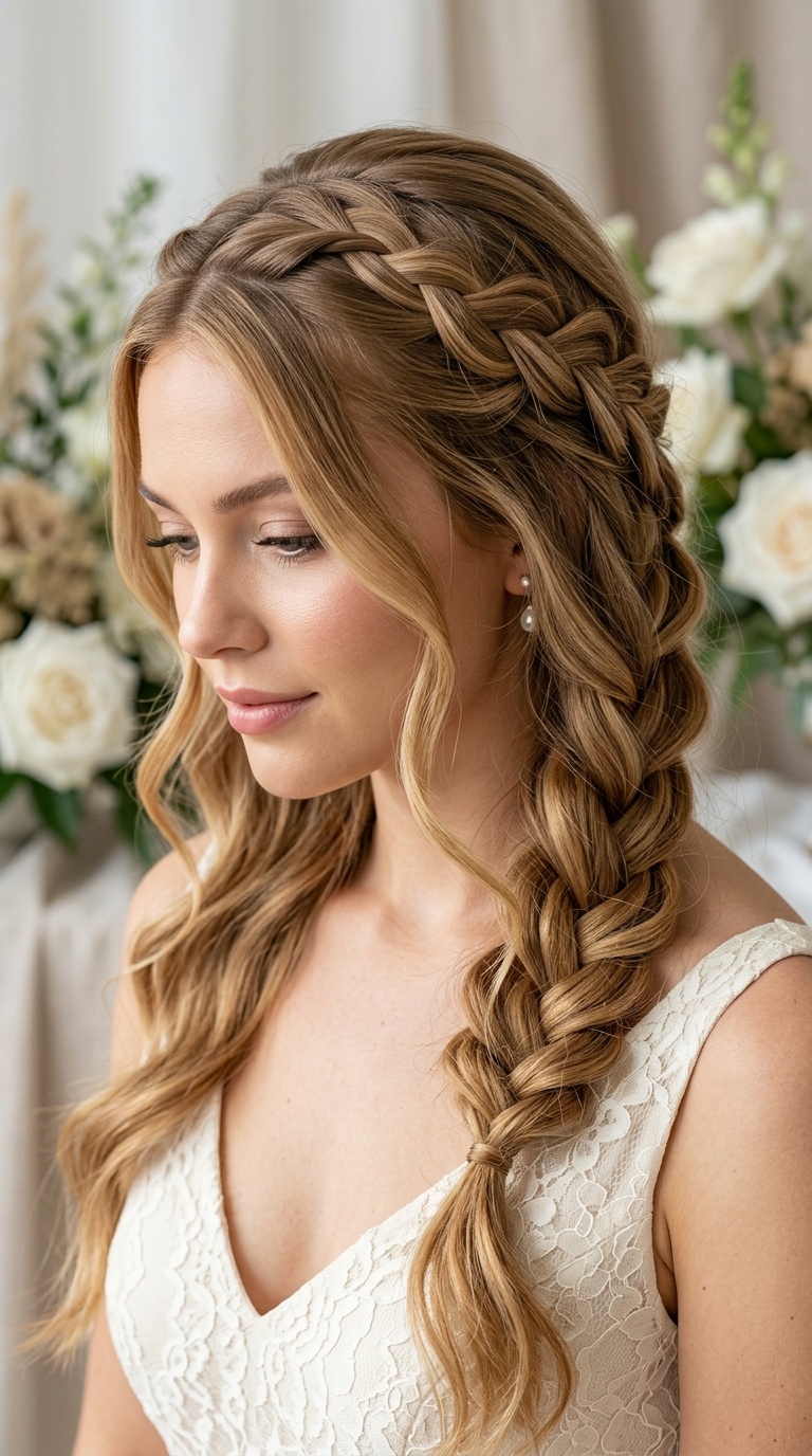 The Romantic Waterfall Braid