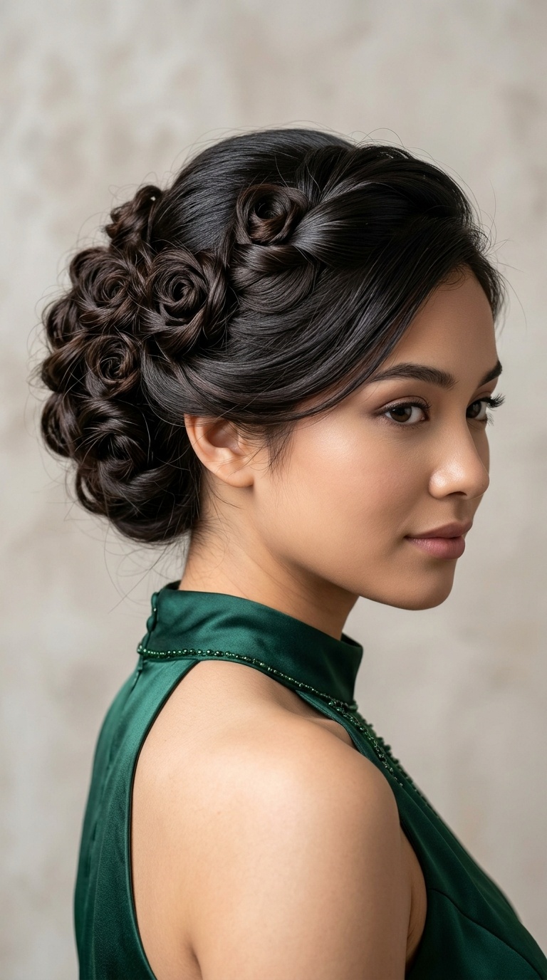 The Rose Bud Updo