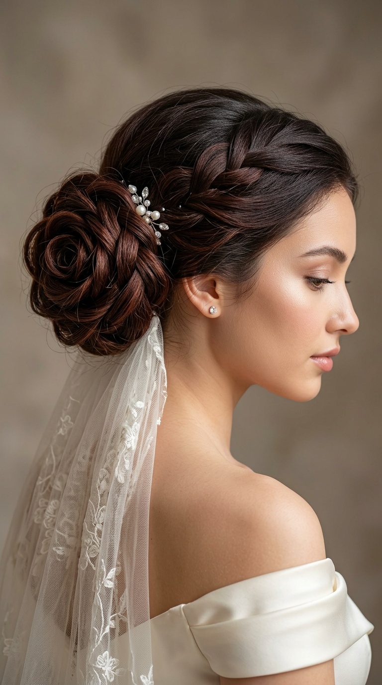 The Rose-Shaped Mid Bun
