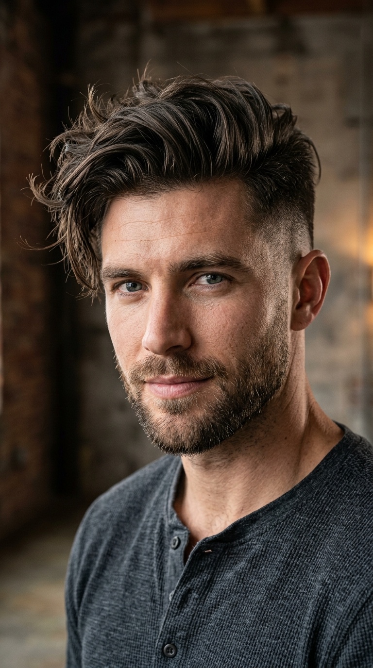 The Rough Side-Swept Undercut