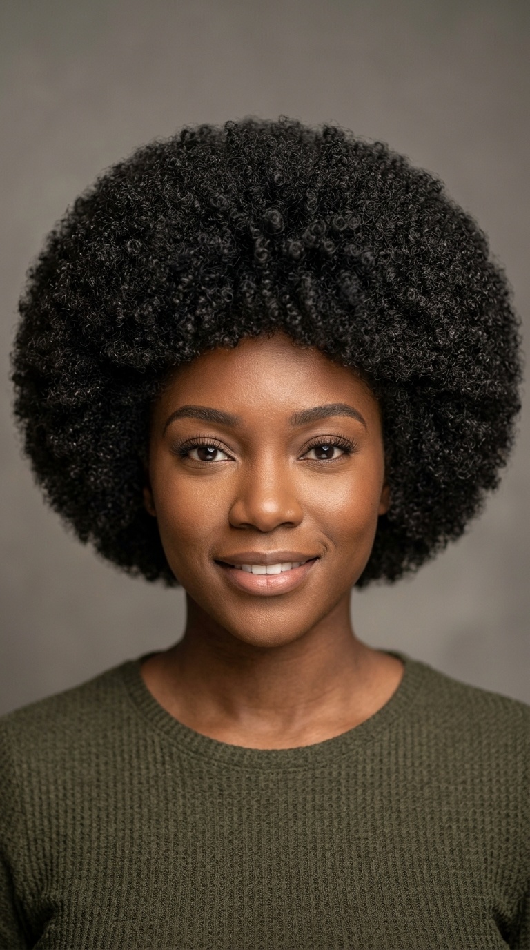 The Rounded Afro