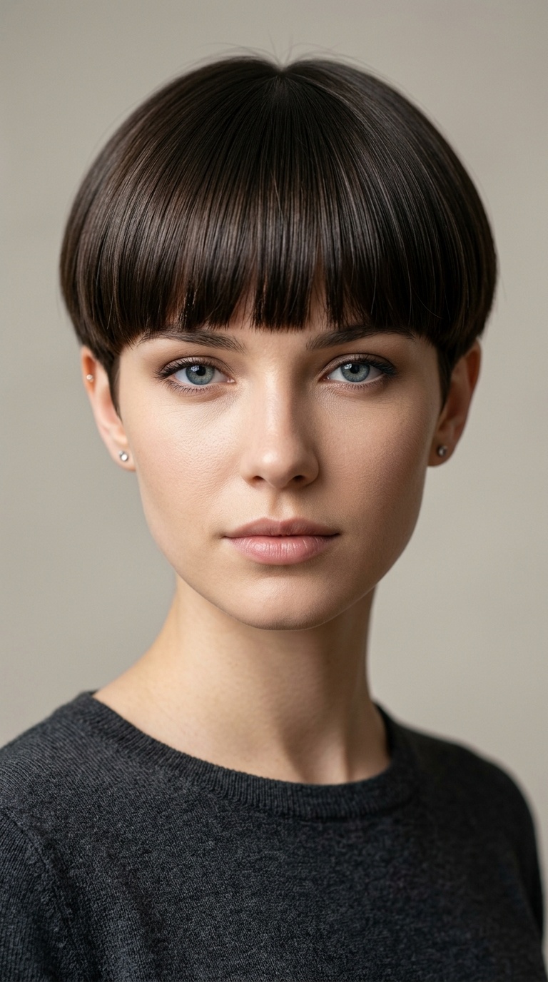 The Rounded Bowl Cut
