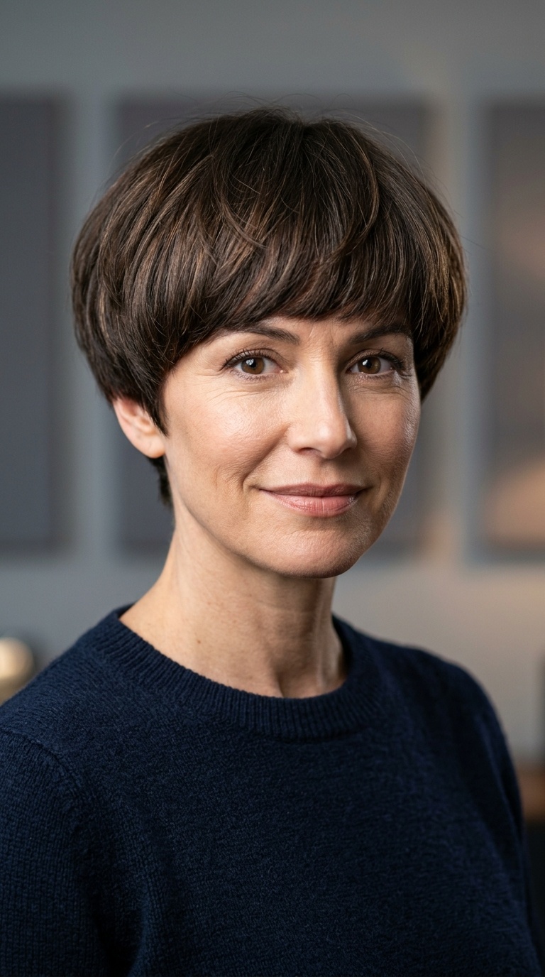 The Rounded Bowl-Cut Reimagined