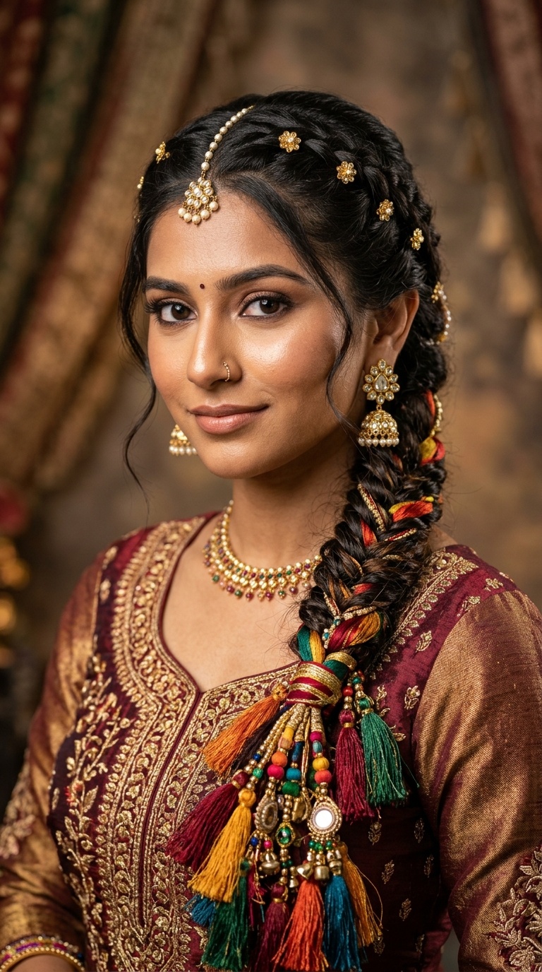 The Royal Braid with Multi-Colored Parandi
