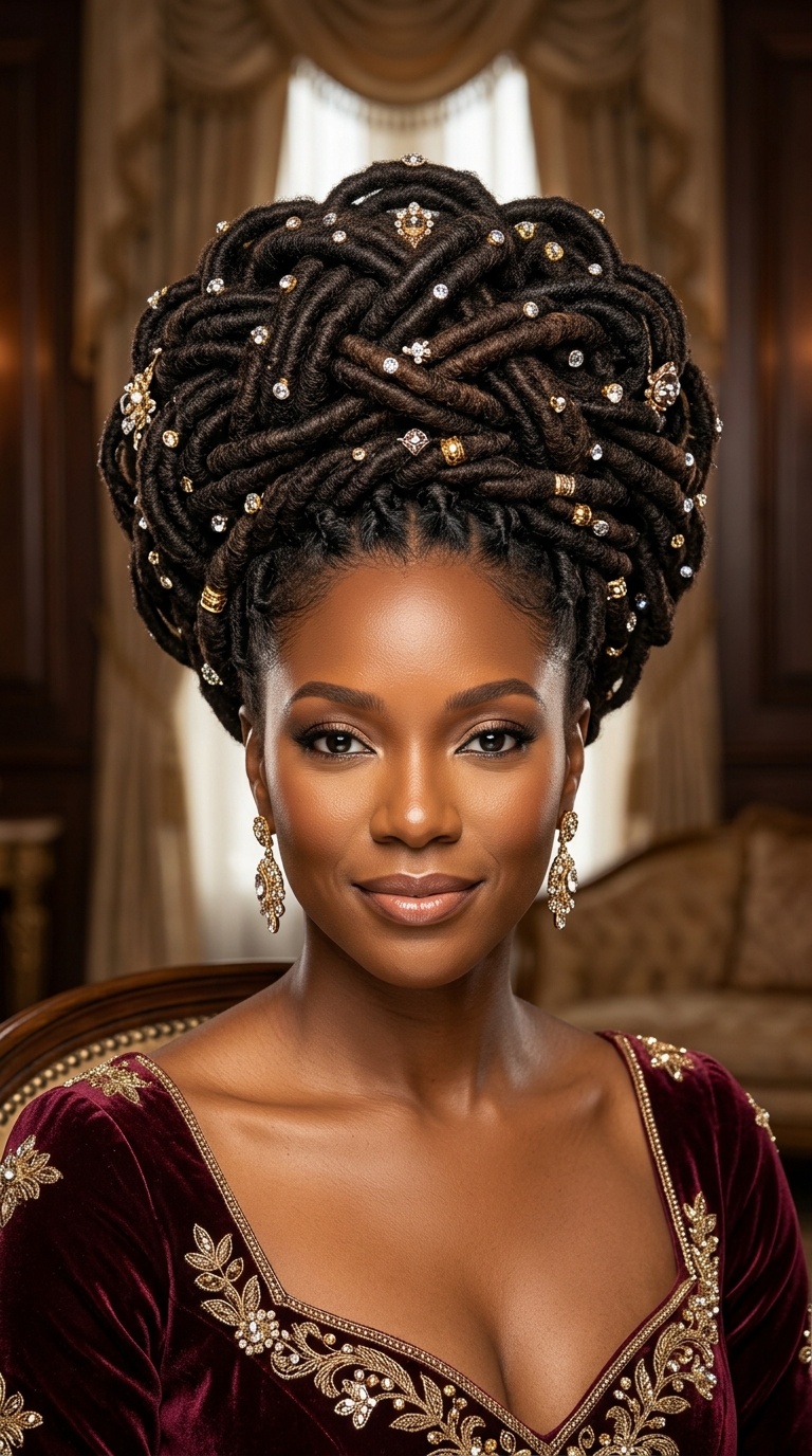 The Royal Crown Updo