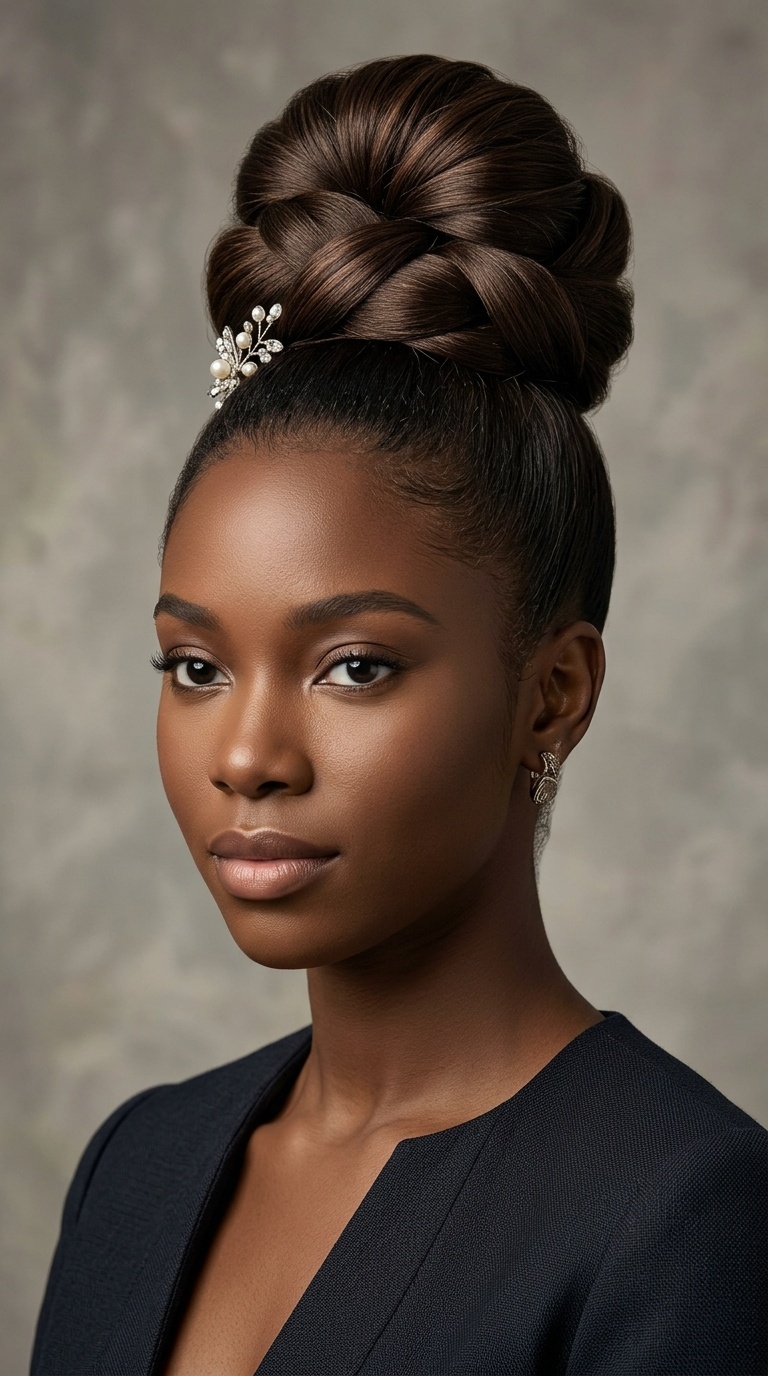 The Royal High Bun