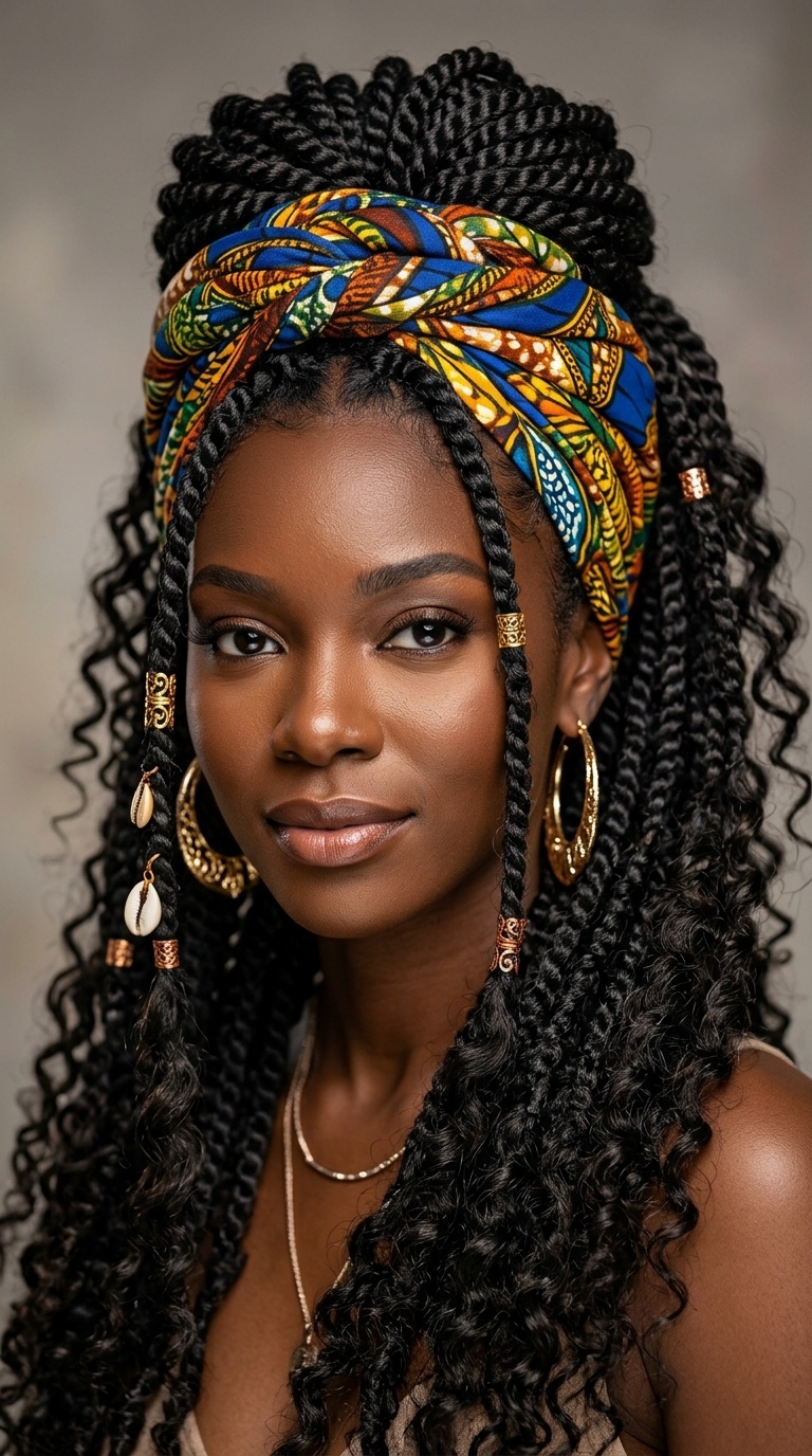 The Scarf-Wrapped Crown
