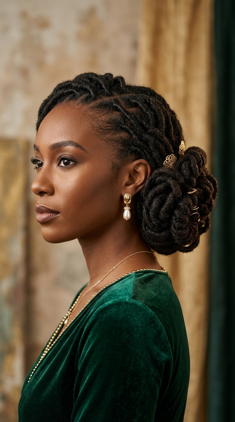 The Sculpted Chignon