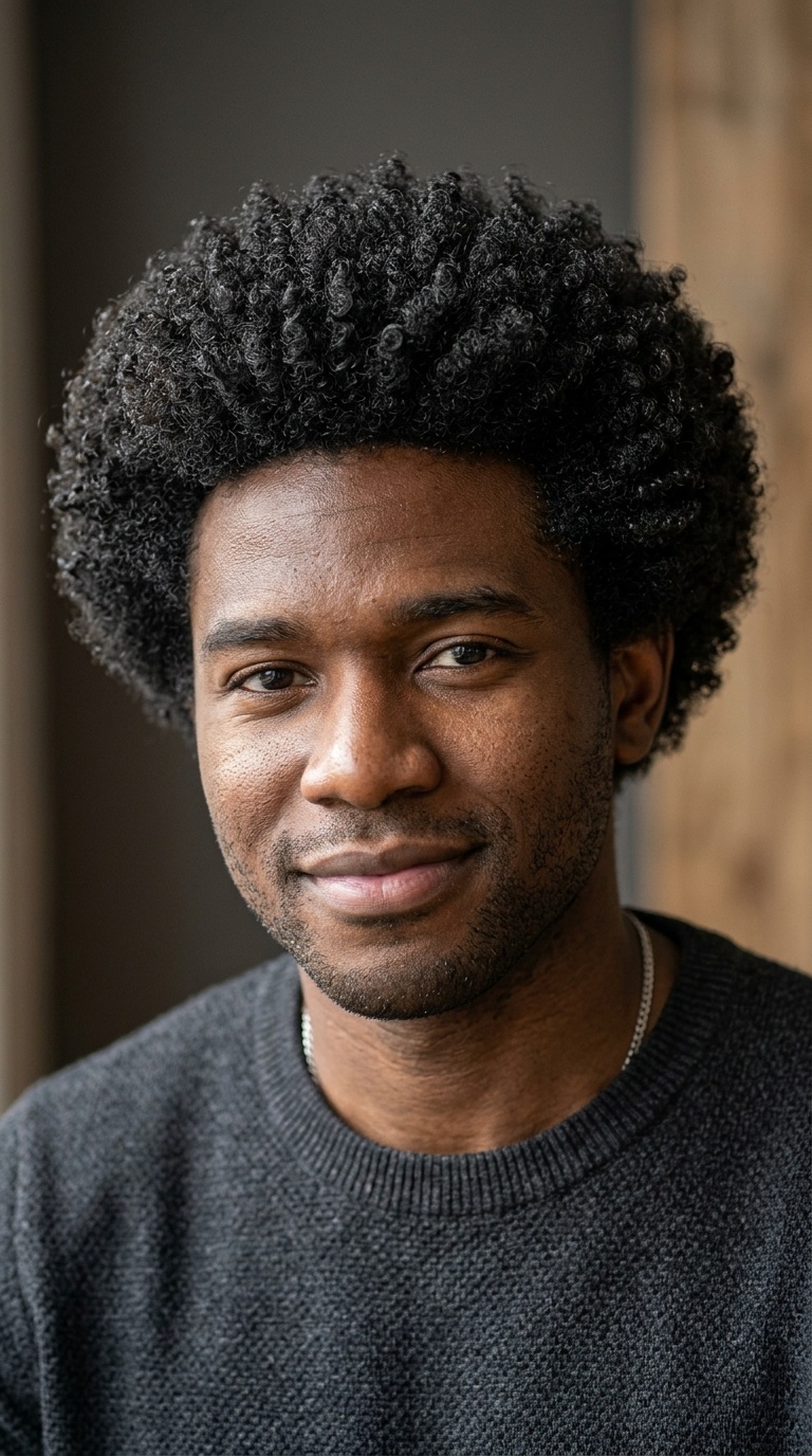 The Sculpted Classic Afro