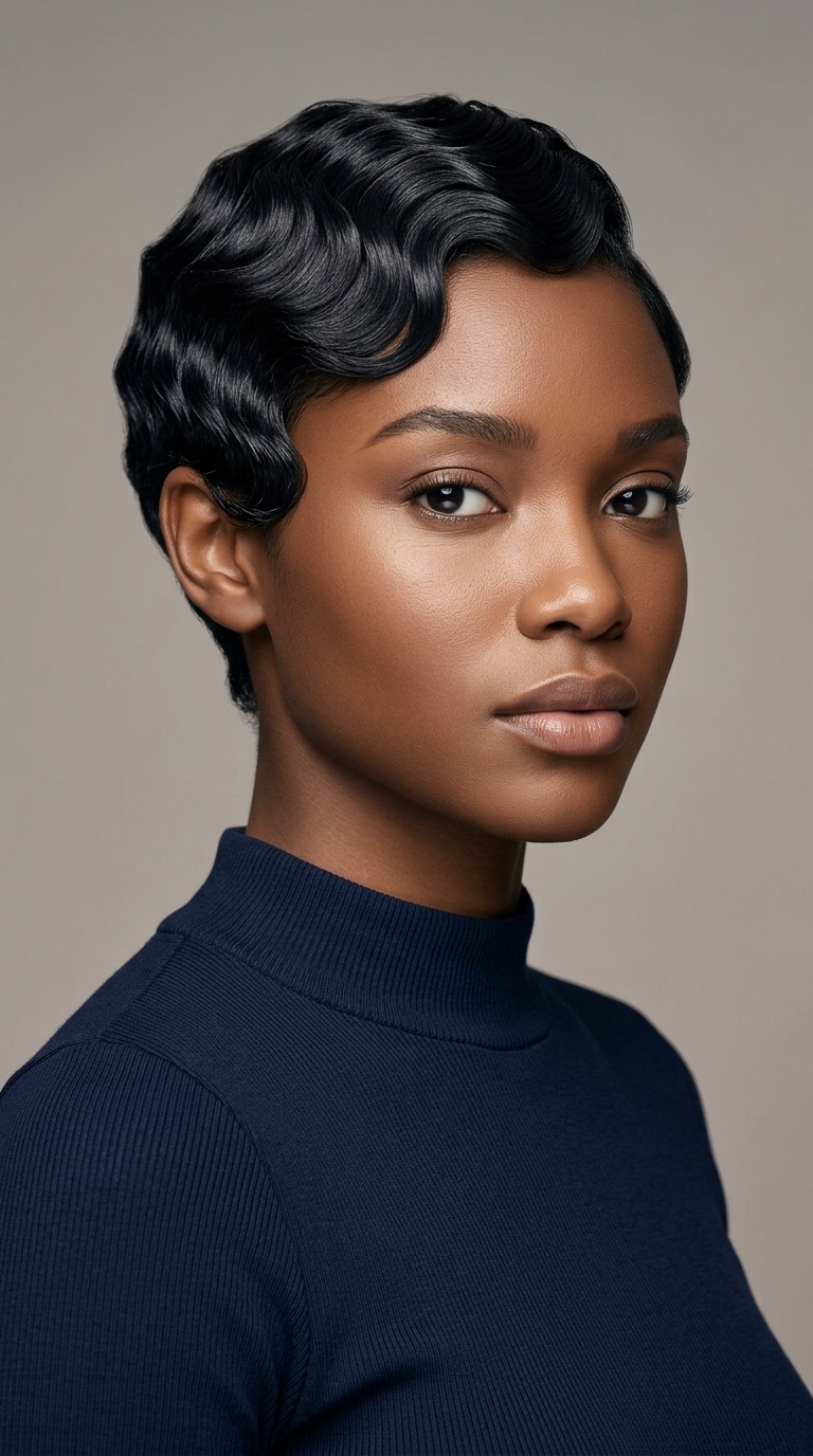 The Sculpted Finger Wave